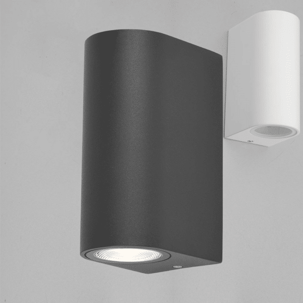 Nastenna lampa RITA 2xGU10 IP44 - Antracit - Image 2