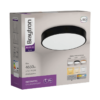 LED Stropné svietidlo BLADE 3u1 45W - Čierne okruhle na dialkove ovladanie - Image 4