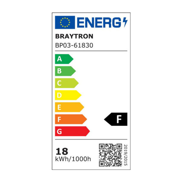LED Panel 18W 6500K - Prisadený okrúhly - Image 6