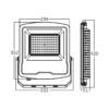LED Reflektor 150W 6500K IP65 - Image 5