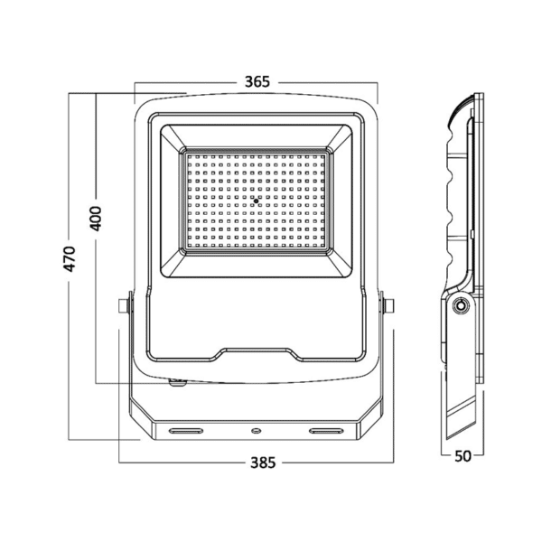 LED Reflektor 200W 6500K IP65 - Image 5