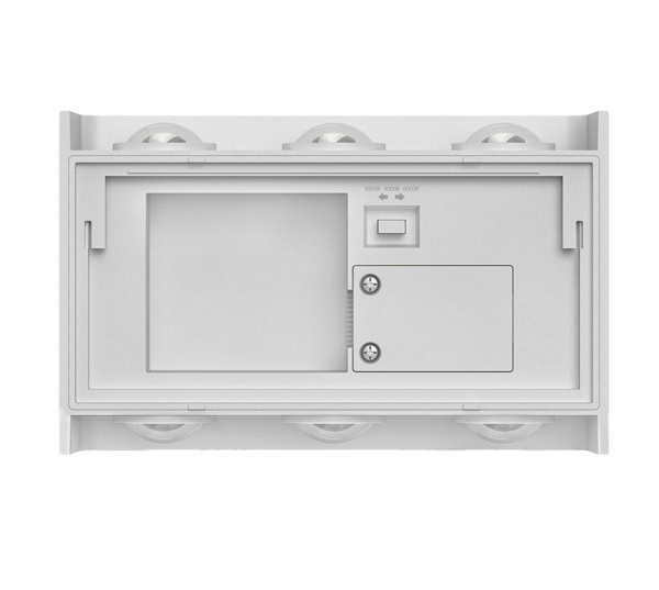 VECTOR Vonkajšie nástenné svietidlo LED/6x1W/ IP65 biela - Image 5